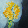 Narzissen 2000 | 50 x 50 cm | �l/Lw.