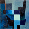Blaue Barke 2005 | 60 x 60 cm | �l/Lw.